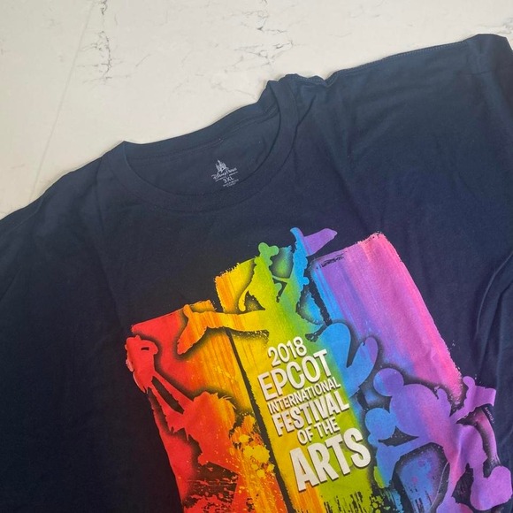 Disney Other - Disney EPCOT Festival of the Arts 2018‎ T-Shirt 3XL  Disney Parks Exclusive